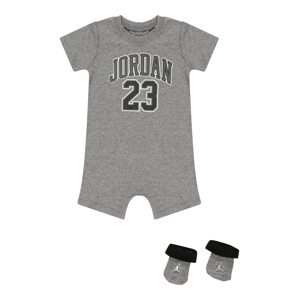 Jordan Set  sivá melírovaná / čierna / biela