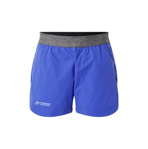 Maier Sports Outdoorové nohavice 'Fortunit'  modrá / biela / sivá melírovaná