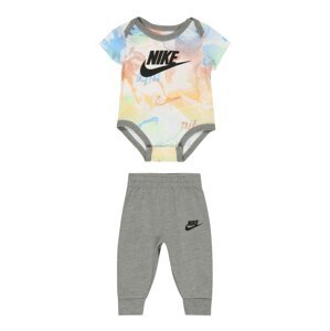 Nike Sportswear Set 'DAZE'  sivá melírovaná / šedobiela / oranžová / svetlomodrá