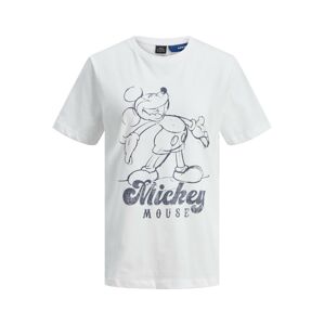 JJXX Tričko 'Mickyey'  grafitová / biela