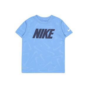 Nike Sportswear Tričko  svetlomodrá / biela / tmavomodrá