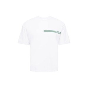 NU-IN Tričko  sivá / zelená / biela