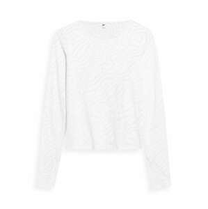 4F Funkčné tričko 'TSDL014'  sivá / biela