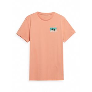 4F Funkčné tričko  koralová / zmiešané farby
