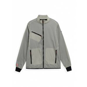 4F Outdoorová bunda 'PrimaLoft® Aktiv'  sivá / červená / čierna / biela