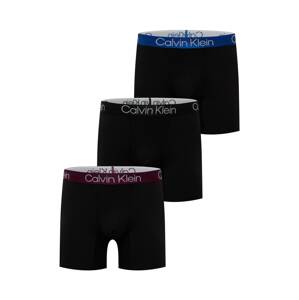 Calvin Klein Underwear Boxerky  čierna / modrá / vínovo červená / svetlosivá
