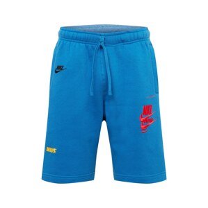 Nike Sportswear Nohavice  kráľovská modrá / čierna / červená / žltá