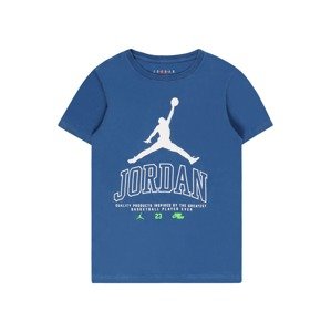 Jordan Tričko 'NO LOOK'  biela / neónovo zelená / modrá