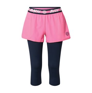 BIDI BADU Športové nohavice 'Kara'  svetloružová / biela / námornícka modrá