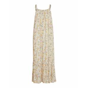 VILA Letné šaty 'Greia'  svetlobéžová / zmiešané farby