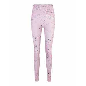 Reebok Sport Športové nohavice 'Lux'  pastelovo fialová / ružová / čierna / biela