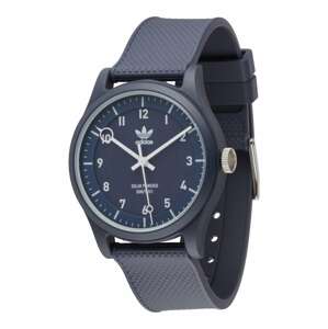 ADIDAS ORIGINALS Analógové hodinky  námornícka modrá / biela