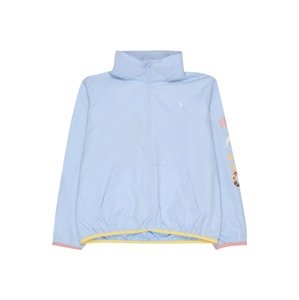 Polo Ralph Lauren Prechodná bunda 'HADLEY'  svetlomodrá / žltá / rosé / biela