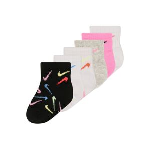 Nike Sportswear Ponožky  čierna / biela / ružová / svetložltá / červená / sivá melírovaná / svetlomodrá