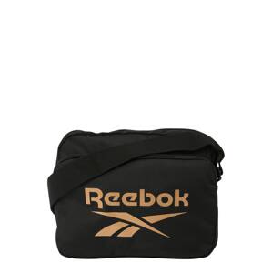 Reebok Sport Športová taška  zlatá / čierna