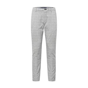 JOOP! Jeans Chino nohavice 'Maxton'  svetlosivá / biela
