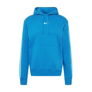 Nike Sportswear Mikina  kráľovská modrá / čierna / biela