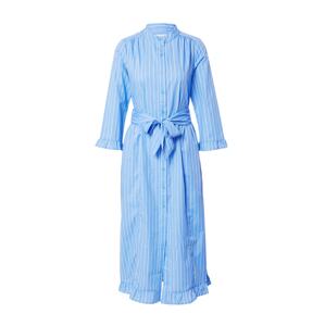 Lollys Laundry Košeľové šaty 'Harper'  modrá / biela