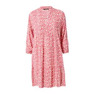 ZABAIONE Košeľové šaty 'Vira'  ružová / krémová