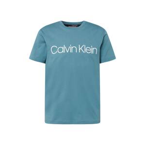 Calvin Klein Tričko  dymovo modrá / biela
