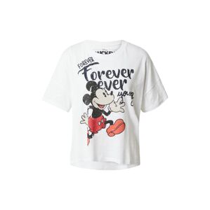 Frogbox Tričko 'Forever Mickey'  zmiešané farby / biela