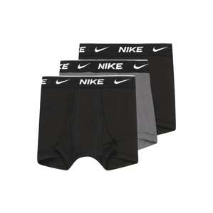 Nike Sportswear Nohavičky  tmavosivá / čierna / biela