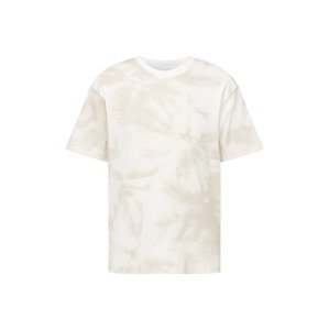 Calvin Klein Tričko  farba ťavej srsti / biela