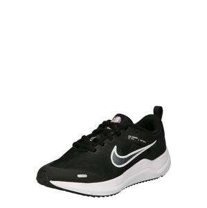 NIKE Športová obuv 'Downshifter 12'  sivá / fialová / čierna / biela