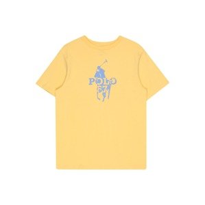 Polo Ralph Lauren Tričko  žltá / dymovo modrá