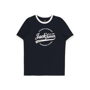 Jack & Jones Junior Tričko 'MESSI'  námornícka modrá / biela