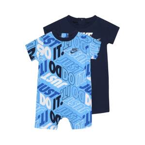 Nike Sportswear Overal  námornícka modrá / svetlomodrá / biela