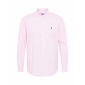 Polo Ralph Lauren Košeľa  ružová / biela / námornícka modrá