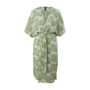 COMMA Kimono  zelená melírovaná