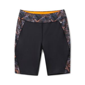 SHEEGO Športové nohavice  oranžová / čierna / biela