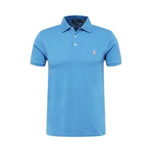 Polo Ralph Lauren Tričko  nebesky modrá / oranžová