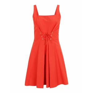 Trendyol Letné šaty  oranžovo červená