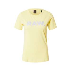 G-Star RAW Tričko  žltá / svetlosivá