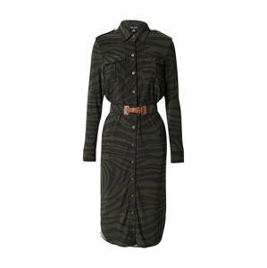 Lauren Ralph Lauren Košeľové šaty 'GAJENDRA'  olivová / kaki / koňaková