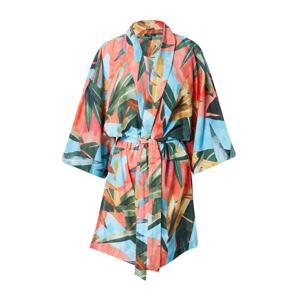 Mavi Kimono  jedľová / svetlomodrá / koralová / oranžová
