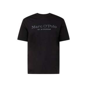 Marc O'Polo Tričko  svetlosivá / čierna