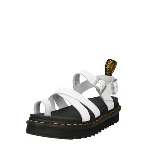 Dr. Martens Remienkové sandále 'Avry'  žltá / čierna / strieborná / biela