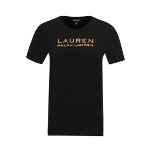 Lauren Ralph Lauren Tričko 'KATLIN'  čierna / karí