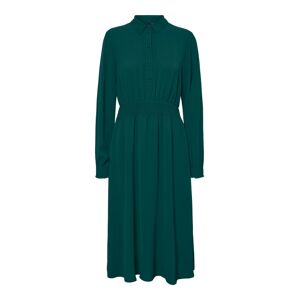 Vero Moda Tall Košeľové šaty 'SAGA'  smaragdová