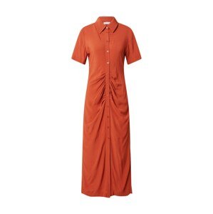 2NDDAY Košeľové šaty 'Morris'  oranžovo červená