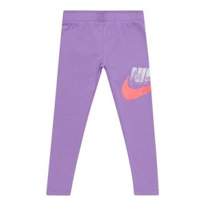 Nike Sportswear Legíny 'SUMMER DAZE'  prírodná biela / svetločervená / fialová