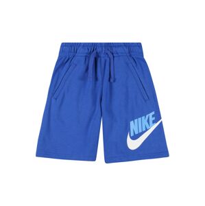 Nike Sportswear Nohavice  kráľovská modrá / svetlomodrá / biela