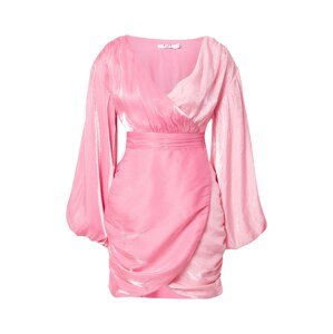 NA-KD Kokteilové šaty  ružová / svetloružová