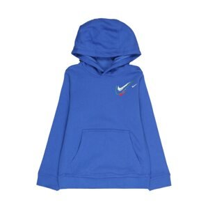 Nike Sportswear Mikina  kráľovská modrá / zelená / červená / biela