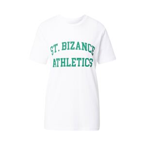 Bizance Paris Tričko 'GUSTIN'  zelená / biela