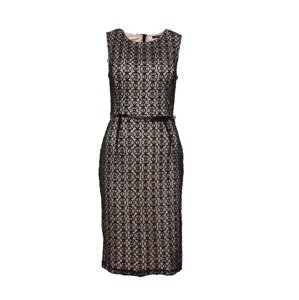 Orsay Puzdrové šaty  svetlobéžová / čierna